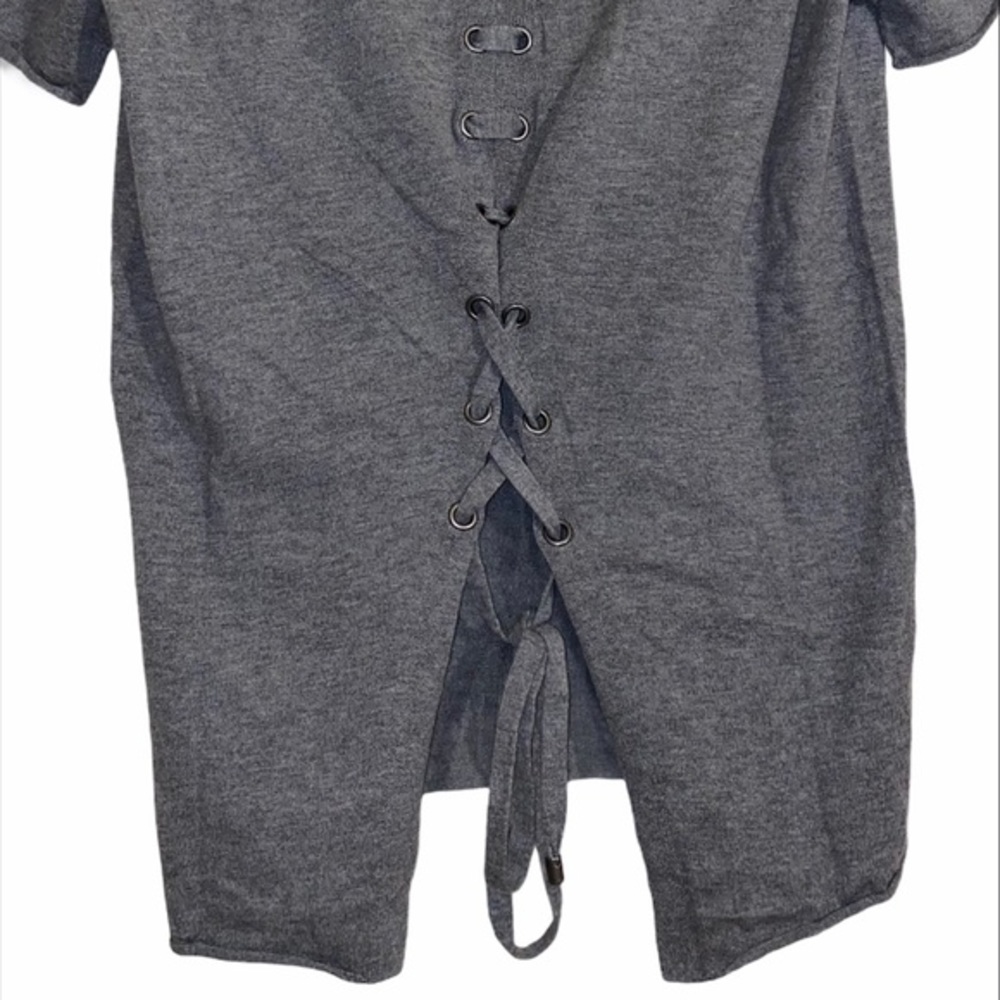 🆕 2/$60 NWT N:Philanthropy | Graves Lace Back Short Sleeve Sweater | Silk Blend - Picture 7 of 16